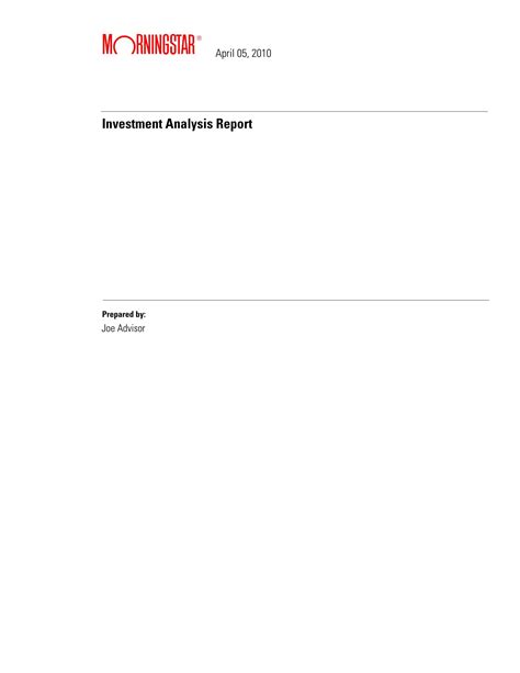 Image result for Analysis Report Sample