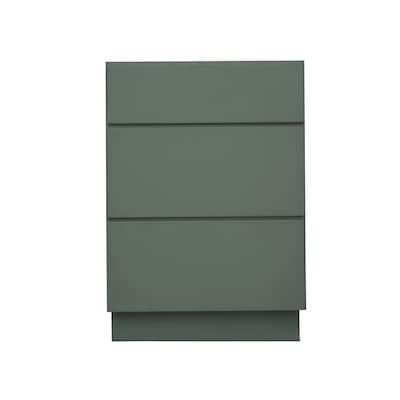 Green Flat panel Kitchen Cabinets at Lowes.com