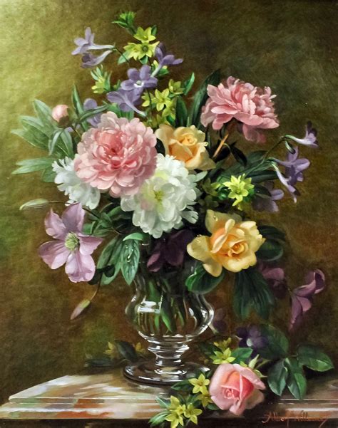 Flower Vase Oil Painting at Armando Jackson blog - Oil Painting Vase Flowers