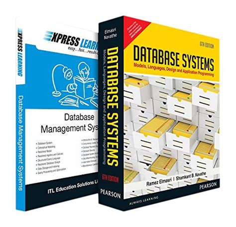 Buy Fundamentals of Database Systems (Bundle - Set of 2 books) Book ...