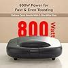 Buy Prestige PGMFB 800 Watt Grill Sandwich Toaster with Fixed Grill ...