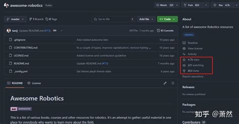 GitHub上机器人开源资料 - 知乎