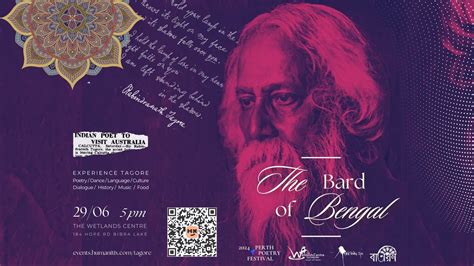 The Bard of Bengal — A celebration of Tagore: Poetry, Music, Dance ...