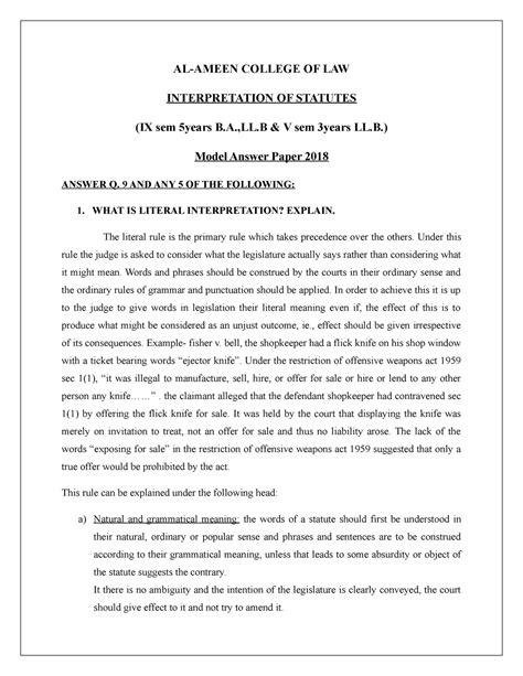 Ios- 2018 9 SEM - kslu ios notes - AL-AMEEN COLLEGE OF LAW ...