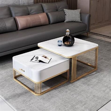 Marble Top Coffee Table - Buy Marble Top Coffee Table online at Best ...