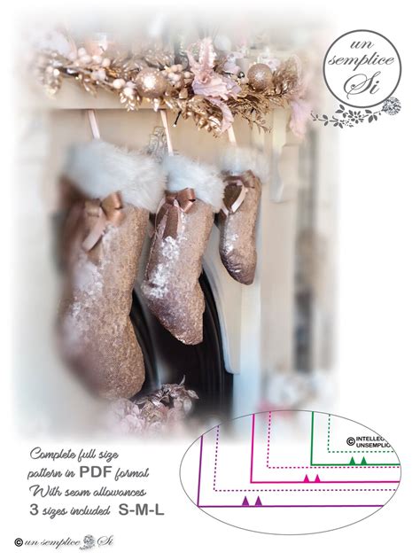 Image result for Christmas Stocking Pattern PDF Free Colorful