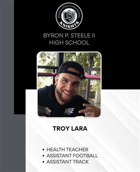 Byron P. Steele II High School | Knight Nation, please join us in ...