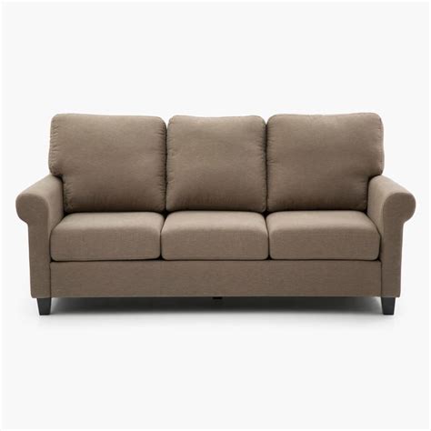 Buy Portclair Hawai Fabric 3-Seater Sofa - Brown from Home Centre at ...