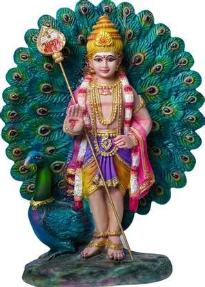 Newven Palani Murugan statue Showpiece Hindu God Kumaraswamy Idol for ...