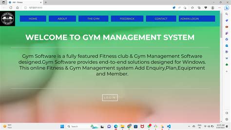 Image result for Visual Studio Gym Management System