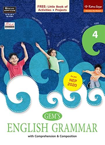 Amazon.in: Buy Ratnasagar | Gem's English Grammar Book 4 (NEP 2020 ...