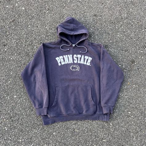 Vintage 90s penn state embroidered hoodie Perfect... - Depop