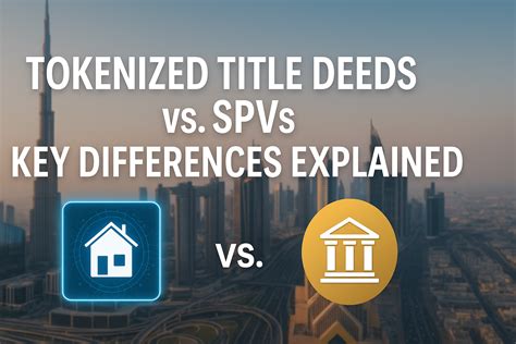 Tokenized Title Deeds vs. SPVs: Key Differences Explained - HomeCubes