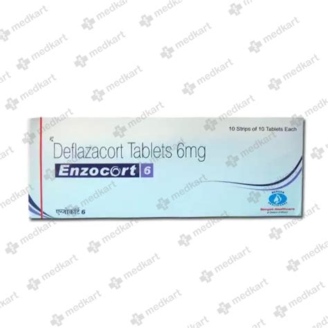 ENZOCORT 6MG TABLET 10'S, Price, Composition & Generic Alternatives ...