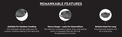 Buy Prestige Cast Iron Grill Pan, 250 mm (Black) Online at Low Prices ...