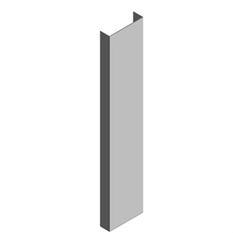 BIM objects - Free download! ORPF Custom Width Filler to Increase Width ...