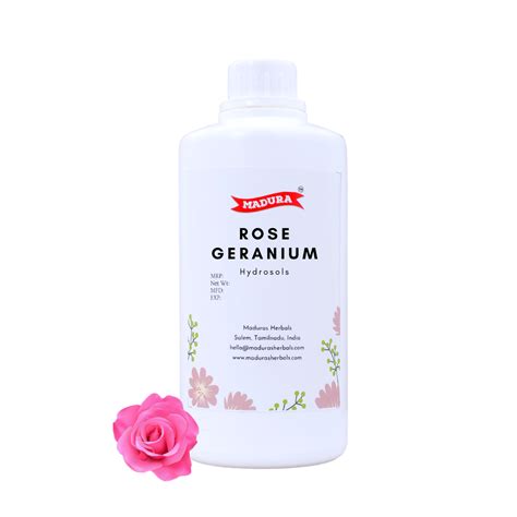 Hydrosol Rose Geranium – Madurasherbals