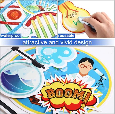 Outus 48 Pcs Science Lab Cutouts Bulletin Board Decoration India | Ubuy