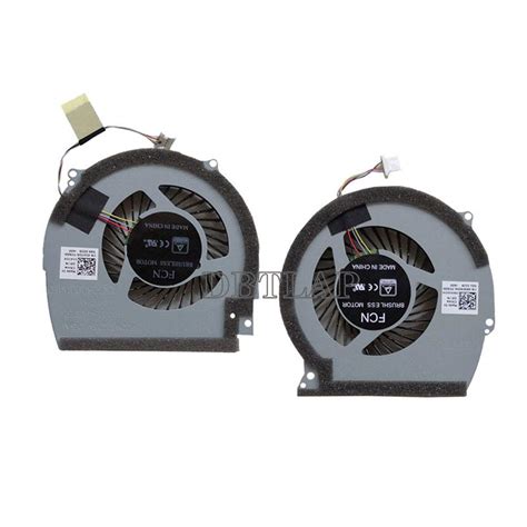 DBTLAP New Laptop Fan for Dell Inspiron 15-7000 15R 7566 7567 L + R Set ...