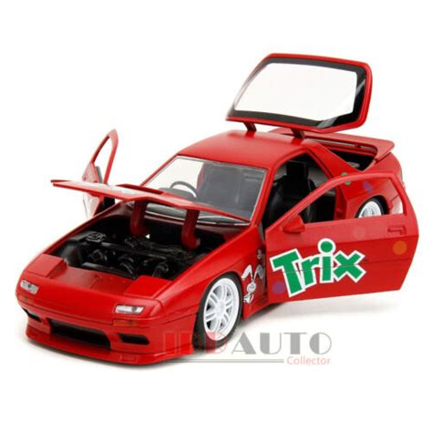 Buy JADA 1985 MAZDA RX-7 RHD & TRIX RABBIT FIGURE TRIX CEREAL 1/24 ...