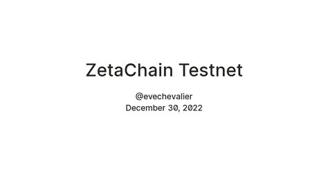 ZetaChain Testnet — Teletype