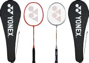 YONEX 1 GR 303 Full Cover, Silver + 1 ZR 100 Full Cover, Orange ...