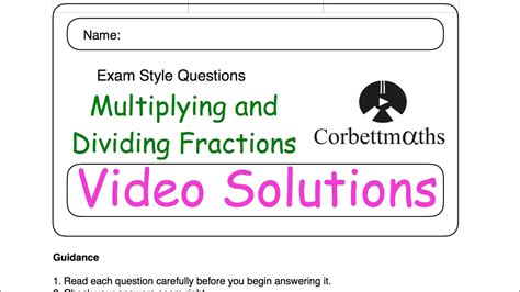 Image result for Adding Fractions Corbettmaths