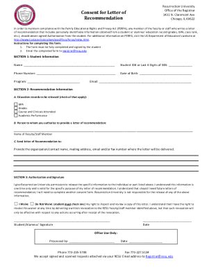 Fillable Online Change of Personal Resurrection University Information ...