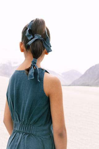 Buy Girls Playsuit Online | Linen Jumpsuit For Girls - Chi Linen