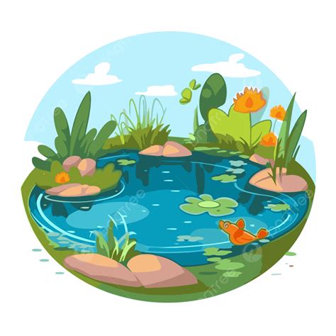 Pond Fish Clipart