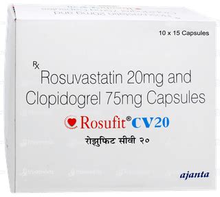 Rosufit Cv 20/75 MG | Order Rosufit Cv 20/75 MG Capsule Online at Truemeds