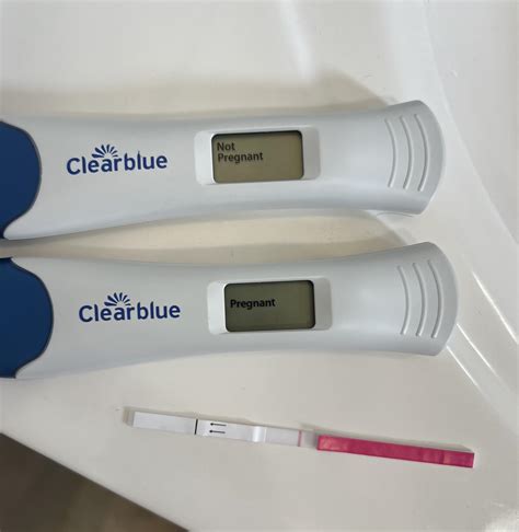 Clear Blue Digital Positive Pregnancy Test