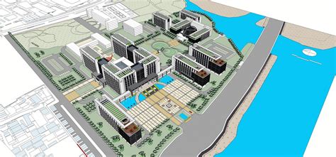 绍兴市政府方案设计|三维|建筑/空间|xhq1986721 - 原创作品 - 站酷 (ZCOOL)