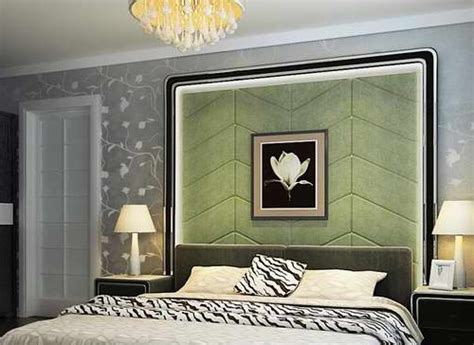 7种床头背景墙设计方案，美翻天，告别了大白墙，瞬间高大上_卧室_壁纸_装饰