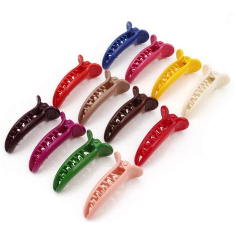 Zintalic Multicolor Banana Mirchi Shape Hair Clutcher Clip Claw for ...