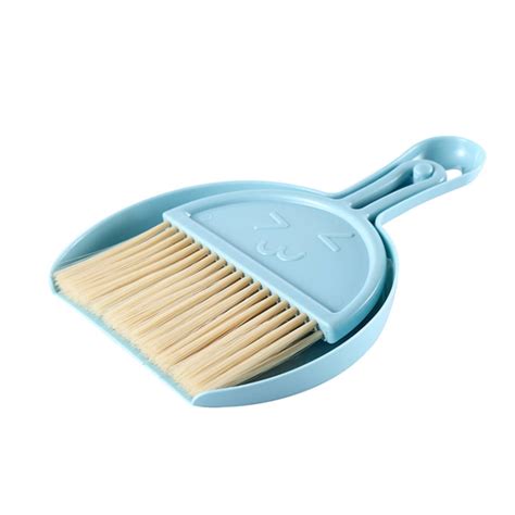 Buy Broom Dustpan Set Mini Plastic Hand Dust Pan Brush for Table Desk ...