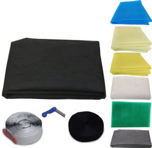 RED WIND Fibre Adults Washable Mosquito Net for Window with Fiber Glass ...