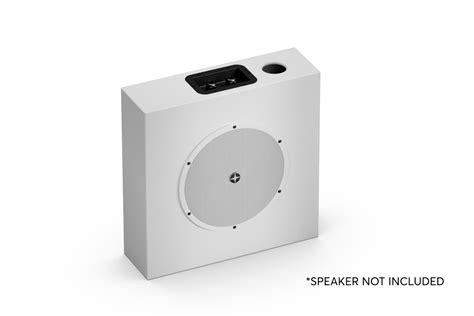 Aufbaubox für 7" Install Speaker weiß | Loxone Shop