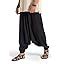 The Veshti Company Men's Goa Groove Harem Pants | Breathable Cotton ...