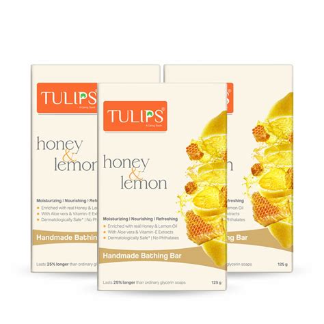 Buy TULIPS Moisturizing Nourishing Refreshing Handmade Bathing Bar Soap ...