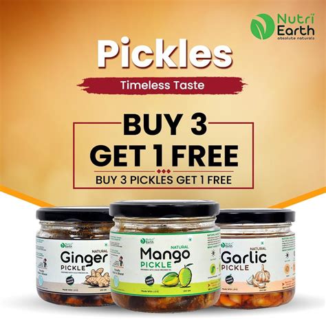 BUY 3 Turmeric Pickle GET 1 FREE – Nutri Earth
