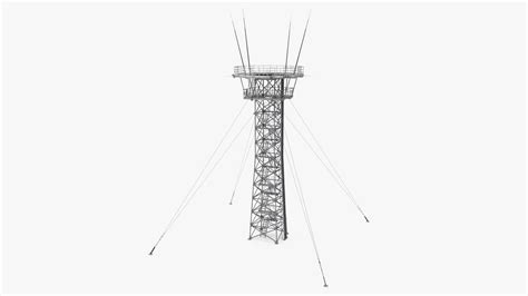 Surveillance Radar HENSOLDT ASR-NG 3D model | 3D Molier International