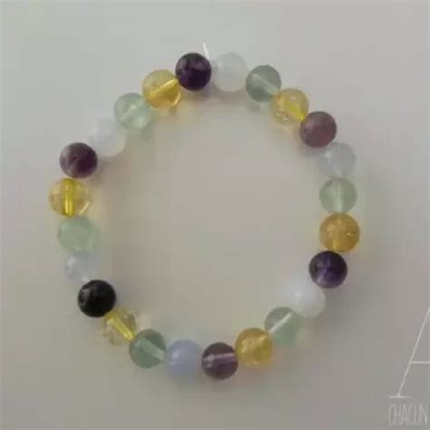 Citrine & Multi Fluorite Bracelet Buy online products at low prices in ...