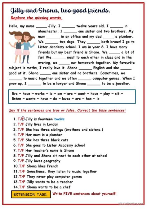 Image result for Present Simple Grammar Exercises