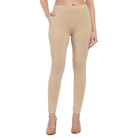 Women Beige Regular Legging – One Sky