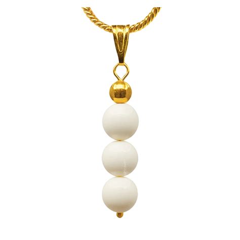 Mother of Pearl Beaded Pendant & Crystal Bead Necklace | Women Pendant ...