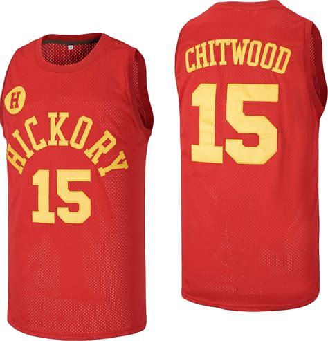 muranmaoyi Men's 15 Jimmy Chitwood Hickory Hoosiers High School ...