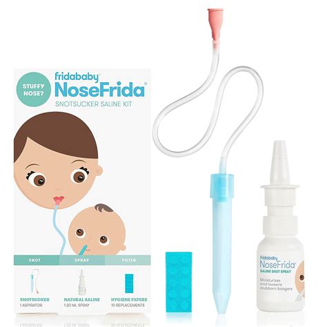 Fridababy NoseFrida Nasal Aspirator with 10 Filters – idealbaby