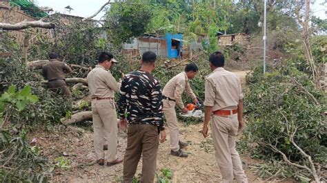 Storm batters Tripura: 445 houses damaged, 2 injured in Mohanpur ...