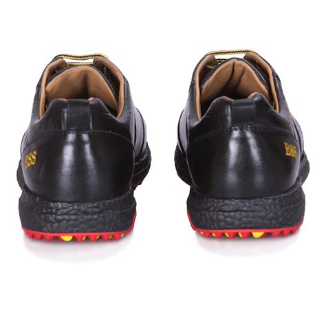 Dirham Full black Golf Shoes – ESS | Engineered For Every Game